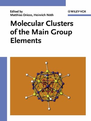 cover image of Molecular Clusters of the Main Group Elements